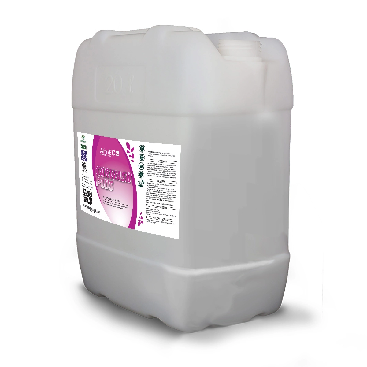 AfroECO Carwash Plus – Eco-Friendly Biodegradable Car Shampoo 5L