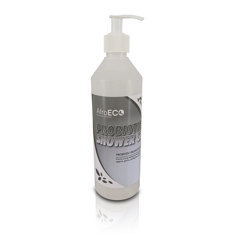 AfroECO Probiotic Shower Gel – Eco-Friendly Biodegradable Body Cleanser 500ml